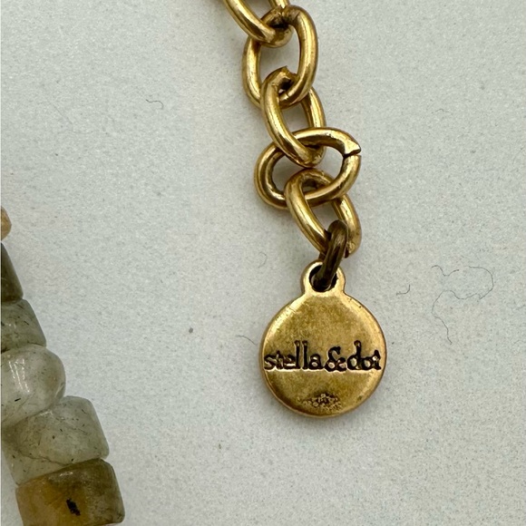 Stella & Dot Antonia Tassel Beaded Necklace - Picture 2 of 2